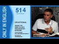 Daily Devotional 514 - Pastor José Manuel Sierra