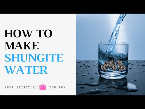 Video: Cara Memasukkan Air Pada Shungite