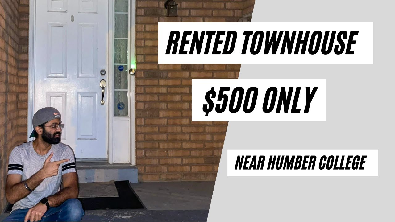 Rented Townhouse Tour near Humber College North Canadian Houses