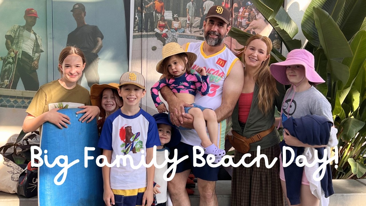 Family of 10 - Beach & Garden Update! (+ Dinner with Pearl!)