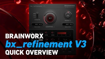 Brainworx bx_refinement V3 - Quick Overview | Plugin Alliance
