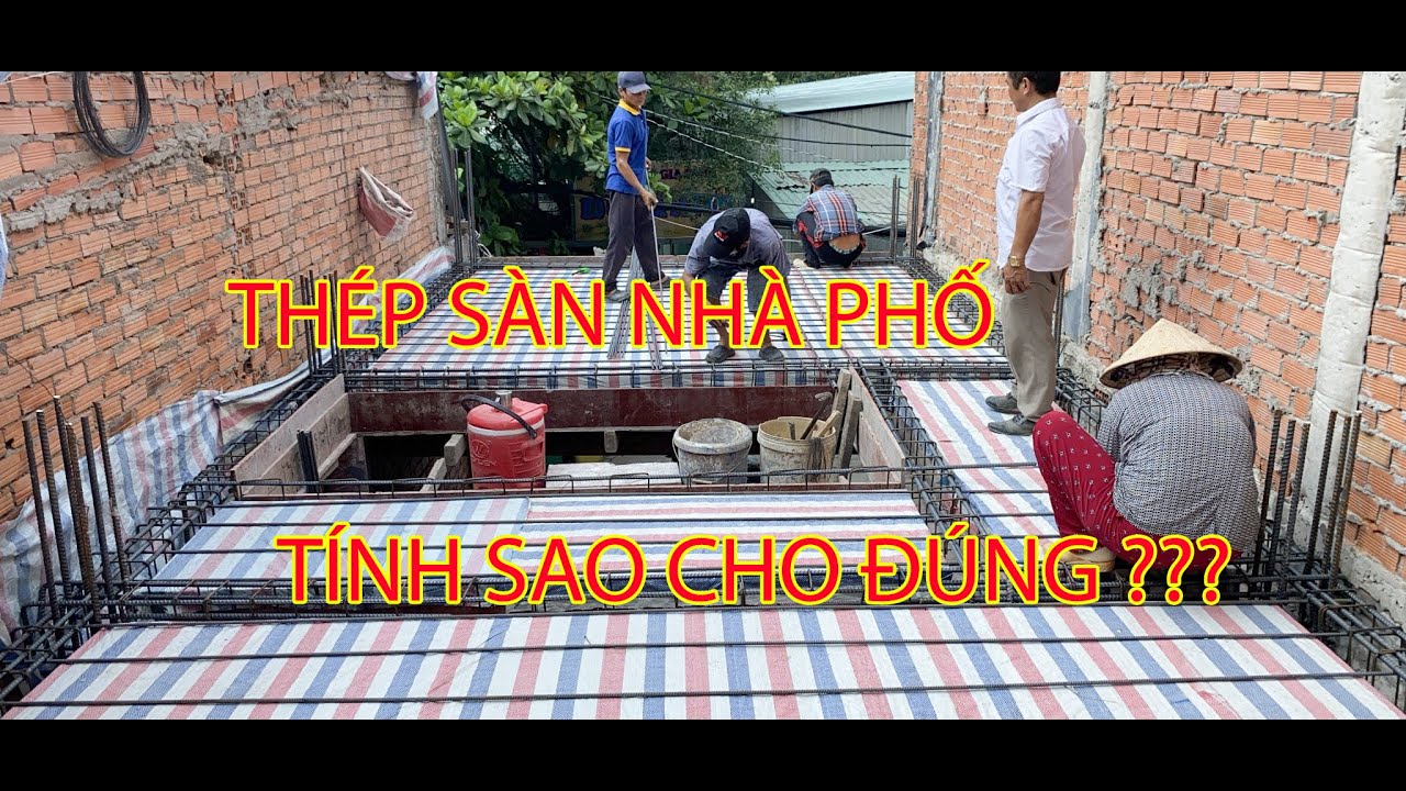 Tính Toán Thiết Kế Thép Sàn Nhà Phố - Etabs V17 - youtube