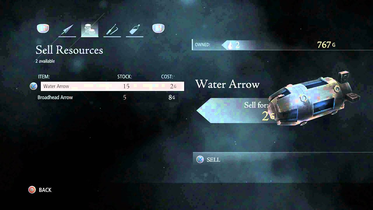 Thief 4 - Chap 2 Dust to Dust: The Crippled Burrick Shop: All Resources, Trinkets, Item Information