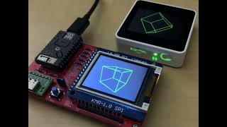 WebAssembly 3D Cube Demo by Wasm3/AssemblyScript (RISC-V and Xtensa)