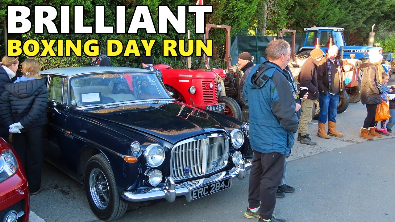 Мероприятие, посвященное классическим автомобилям, в День подарков? Автомобили, мотоциклы, тракто...