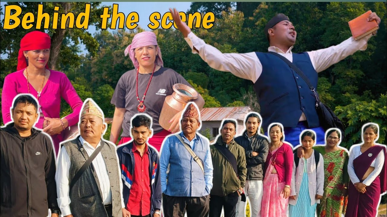 आउनुभो प्रभु हाम्रो जगतमा | BTS | behind the scene 