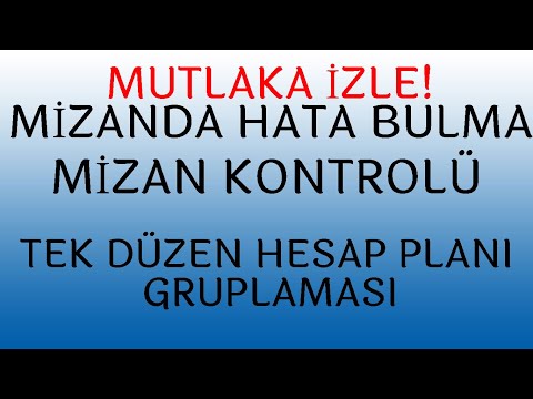 Video: Muhasebedeki Hatalar Nasıl Düzeltilir?