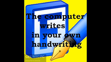 Fontcreator program features or the computer writes the synopsis instead of you