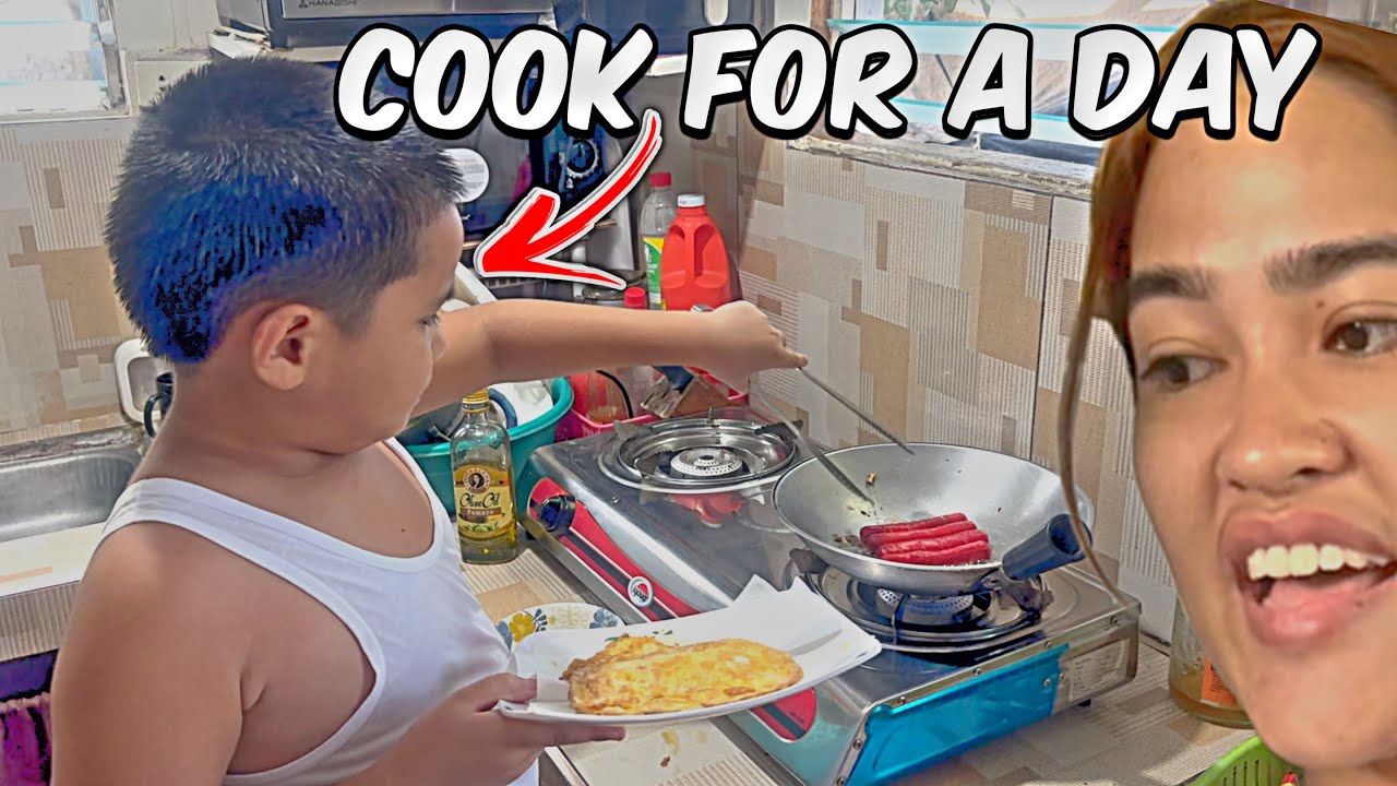 SI ANDRAKE NAG LUTO NG BREAKFAST NAMIN!