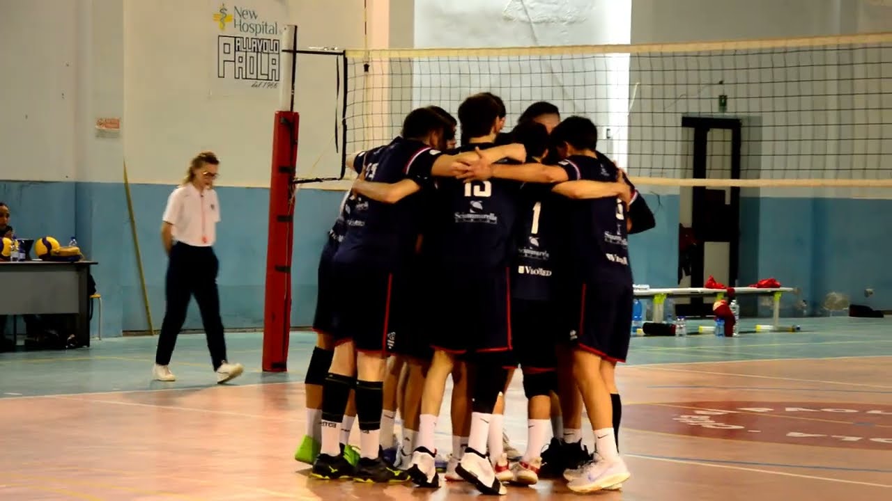 Prima metà Scuola Volley Paola e Tonno Callipo 12 04 2025