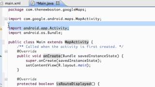 Android Application Development Tutorial   131   Displaying the MapView   YouTube
