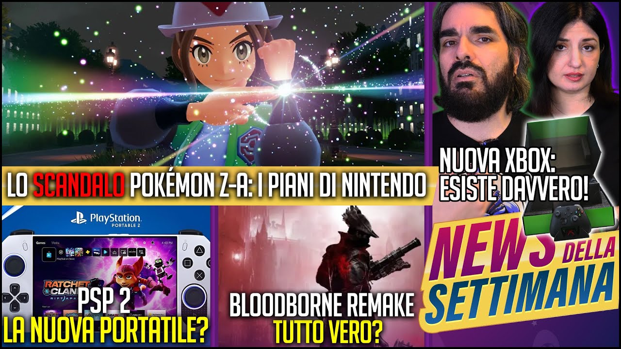 SCANDALO POKEMON Z-A: ECCO I 