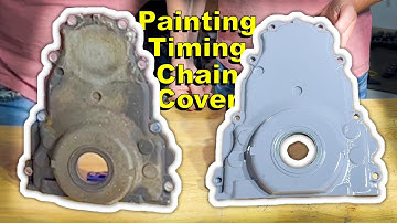 Painting An LS Timing Chain Cover | The Dodgeball