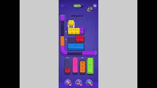 Loop master color jam sort level 611 solution for gameplay