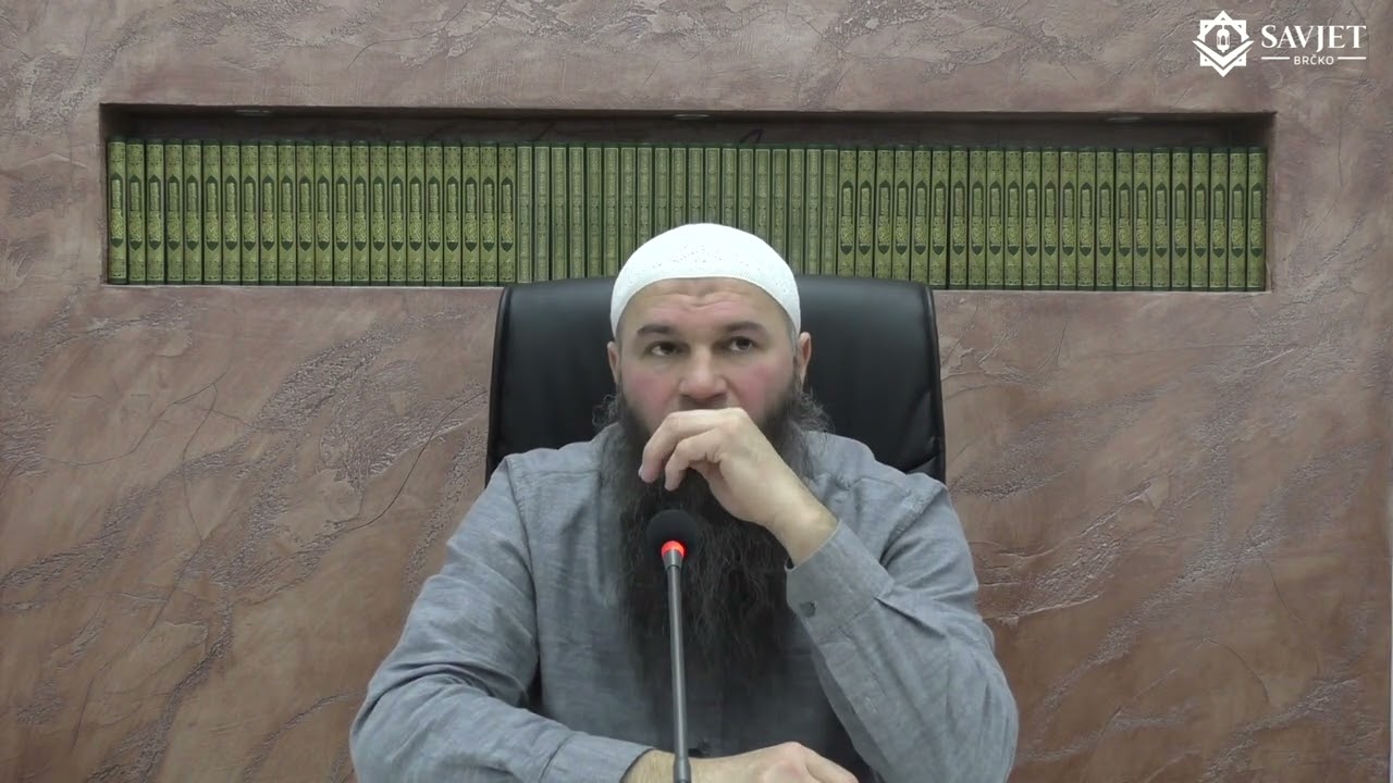 Muhidin Halilović, prof. -Osobine koje ne mogu imati munafici- 2022.