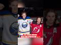 Jack Hughes brought out Tage Thompson to celebrate their gold for Team USA 🔥