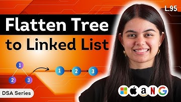Flatten Binary Tree to Linked List | DSA Series : L.95