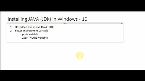 Setup Java JDK 15 in windows10 | Setup path and JAVA_HOME Environment Variables in windows 10