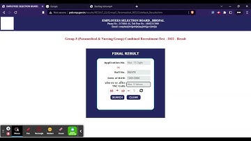 MP Vyapam Group 5 Result 2023 (Declared) - Check MP Vyapam 2023 Cut Off, Merit List PDF Here