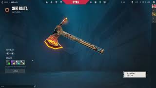 Seri Balta tanıtım Valorant seri tetik serisi,seri balta kaç vp