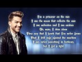 Adam Lambert - The Light (lyrics)