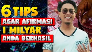 Download lagu 6 TIPS AGAR AFIRMASI 1 MILYAR BERHASIL ( Kisah Nyata ) | Magnet Uang