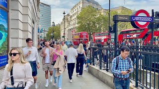 London City Walk Tour 2023 | 4K HDR Virtual Walking Tour around the City