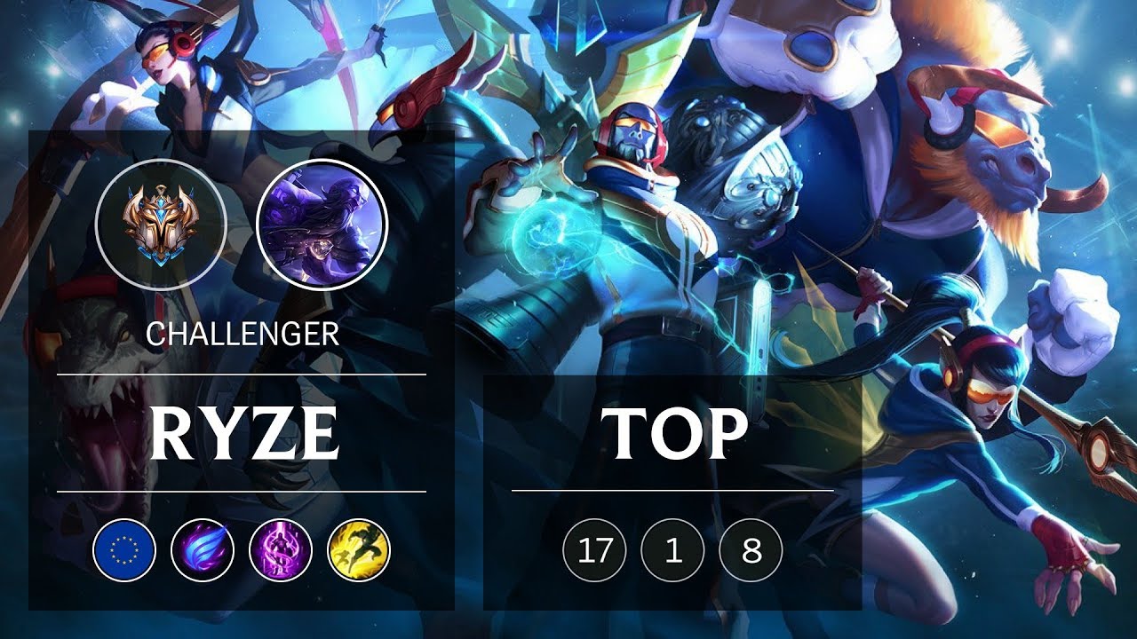Ryze Top vs Darius - EUW Challenger Patch 9.1