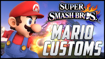 Custom Move Showcase: Mario (Super Smash Bros. Wii U & 3DS) – Aaronitmar