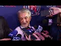 Alex Ovechkin and Ted Leonsis talk at Gr8 City Celebration Ceremony