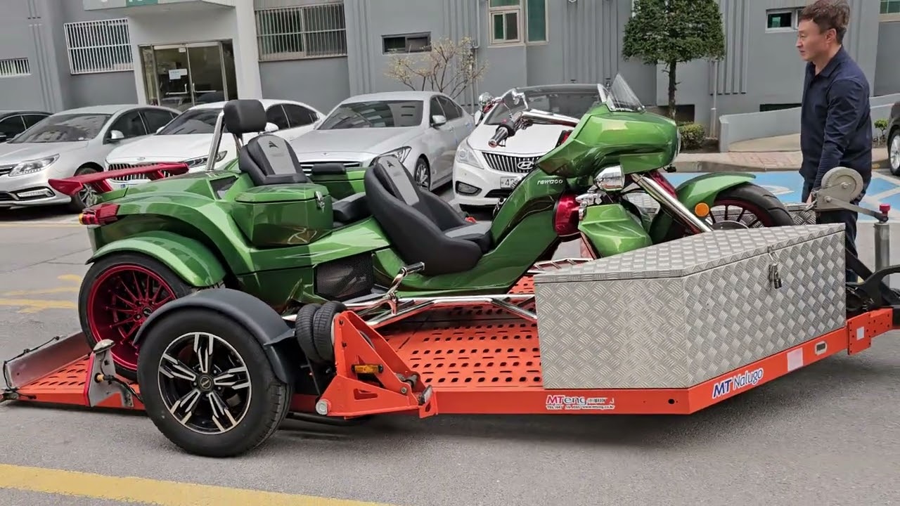 1년을  기다린 바이크가 드디어  도착했습니다