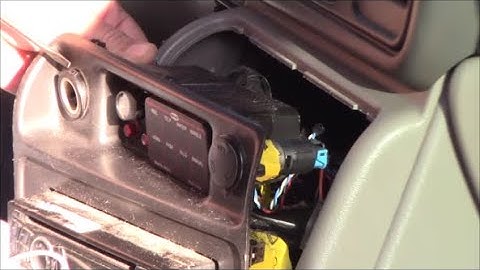 Cigarette Lighter or Power Outlet Socket Removal | 2000-2006 Tahoe, Suburban, Silverado or Similar