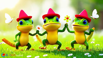 Chú Tắc Kè Hoa - Bài Hát Thiếu Nhi Vui Nhộn Cho Bé Yêu Vui Cả Ngày