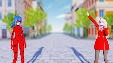 Miraculous X Darling in the FranXX Zero Two Giant Flying Sheep