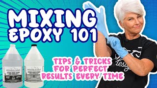 Mixing epoxy 101: Tips and Tricks for PERFECT RESULTS EVERY TIME!!! | RK3 Designs