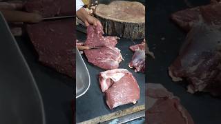 Butcher Shop - Meat Cutting Skills?? | meat butcher skills hyderabad shortsviral short trend