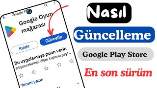 Google Play Store çok kolay bir şekilde nasıl güncellenir [yeni kurallar] 2024