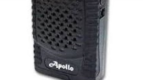 Apollo Fire pager VP-101 Pro VHF- don’t buy unless you have cable!