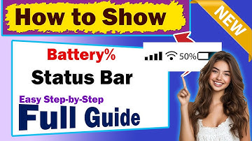 How to Show Battery Percentage on Status Bar in Android – Easy Guide!