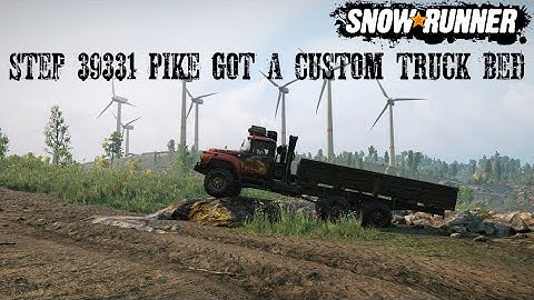 Step 39331 Pike Has A Custom Pickup Bed And It
