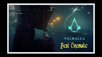 😱Best Cinematic  Of Assassins Creed Valhalla || Crash Into Burgh Castle || 28