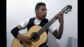 Video thumbnail of "El Minero (Huayño) - Savia Andina - arreglo para guitarra sola - cover guit"