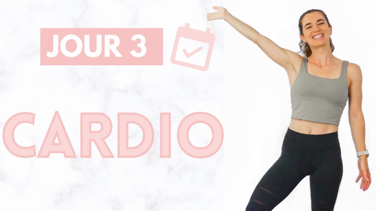 JOUR 3 - 15min Cardio Sans Impacte, Sans Saut | Défi 30 jours