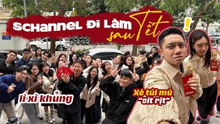 Vlog Schannel Ngày Đầu Đi Làm Sau Tết, Xé Túi Mù Cực Kỳ Kịch Tính
