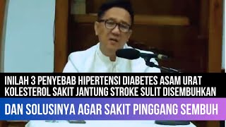 3 Penyebab penyakit sulit disembuhkan dan solusinya agar sakit pinggang hilang - dr.Cahyono