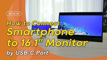How to Mirror Android Smartphone to 16.1" External Monitor by a USB Type-C Cable!｜GeChic