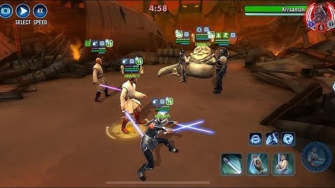 JMK/CAT/Mace Windu vs Jabba 3v3 GAC - SWGOH
