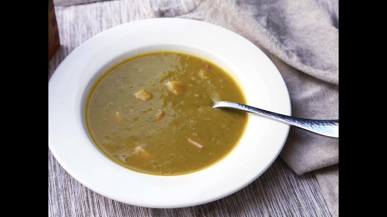 Quick and Easy Split Pea Soup in Your Pressure Cooker