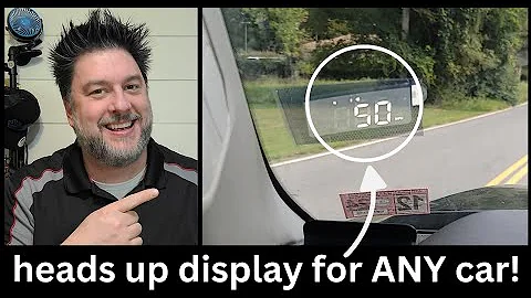 Heads up display installed in ANY car 🚗