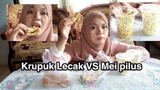 Kerupuk Lecak Vs Mei Pilus Ala Kampung